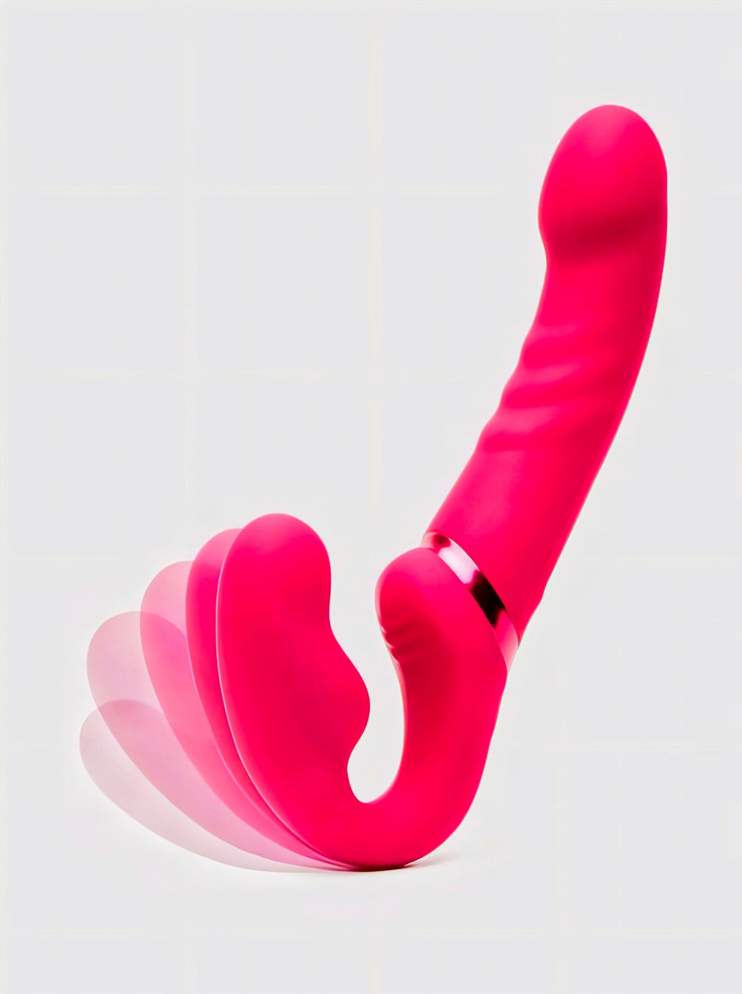 Lovense Lapis App Controlled Vibrating Strapless Strap-On