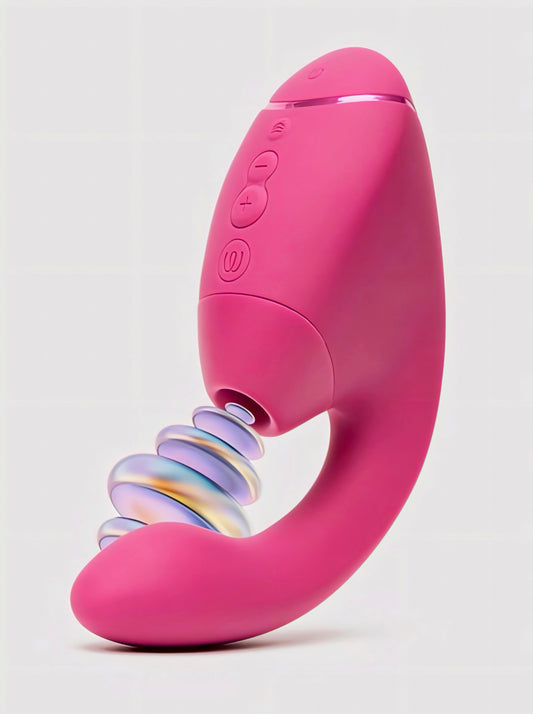 Womanizer Next Duo 3D Pink G-Spot and Clitoral Suction Stimulator