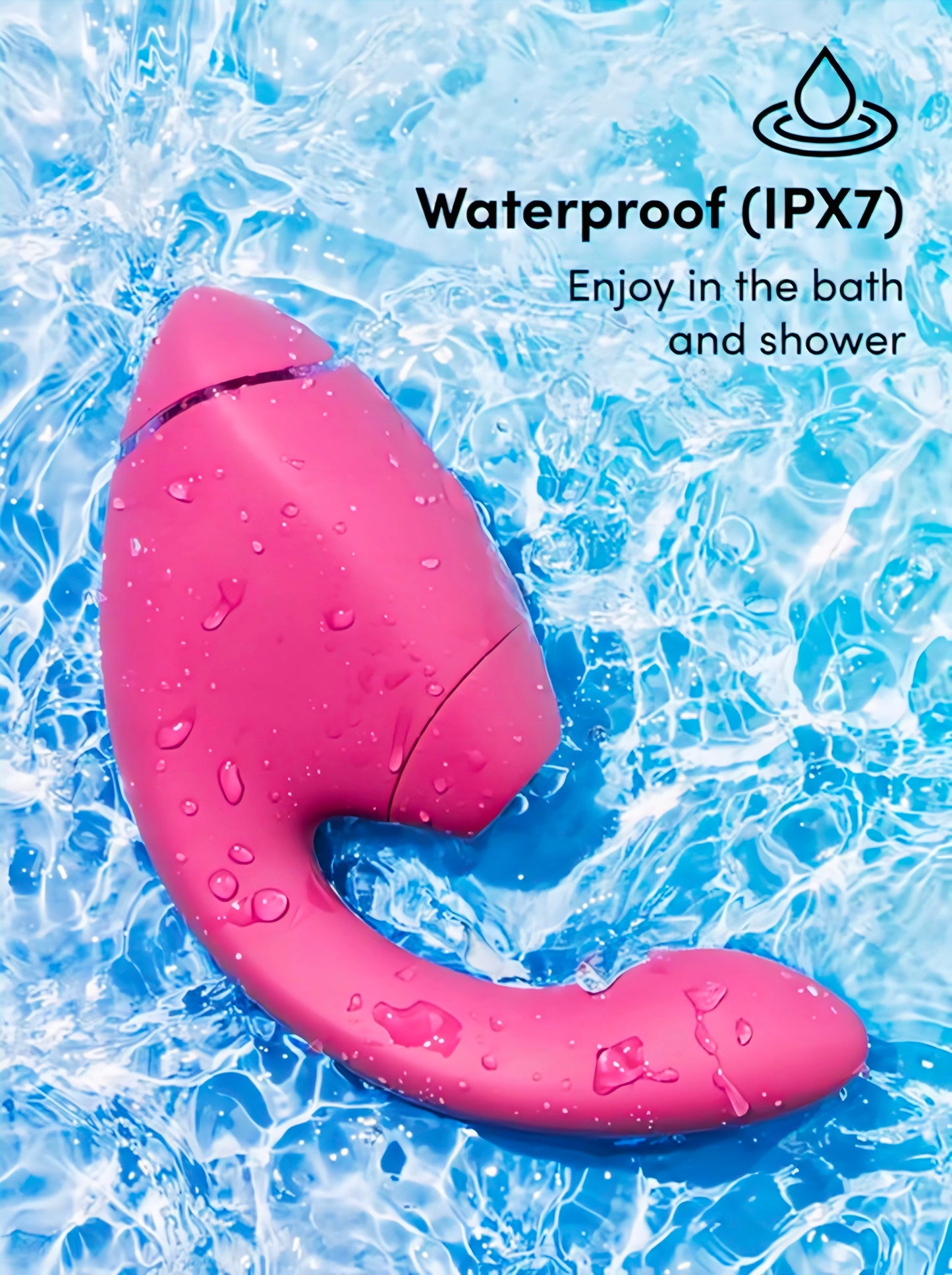 Womanizer Next Duo 3D Pink G-Spot and Clitoral Suction Stimulator