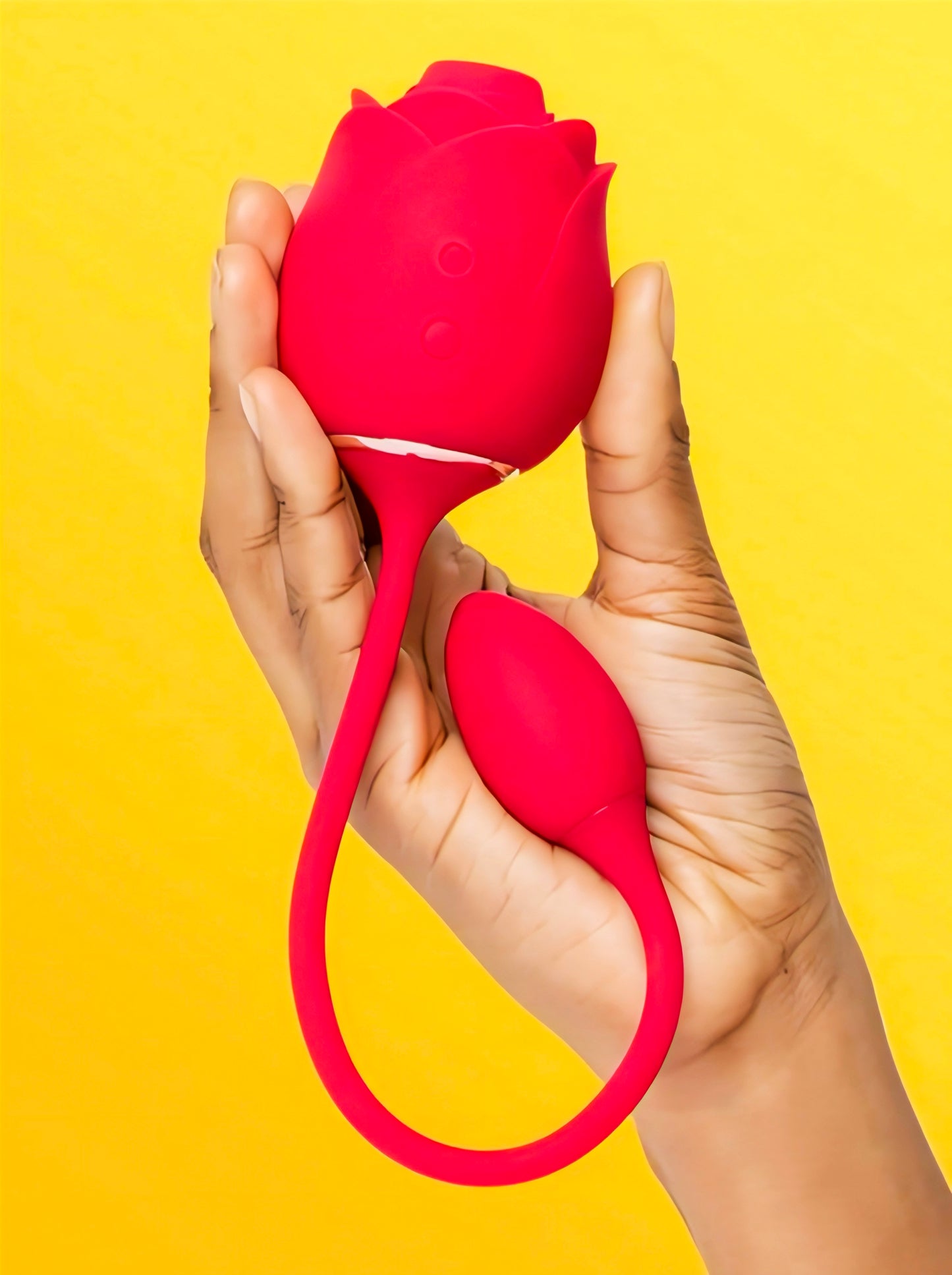 Lovehoney Rose Glow 2-in-1 Clitoral Suction Stimulator with Egg Vibrator