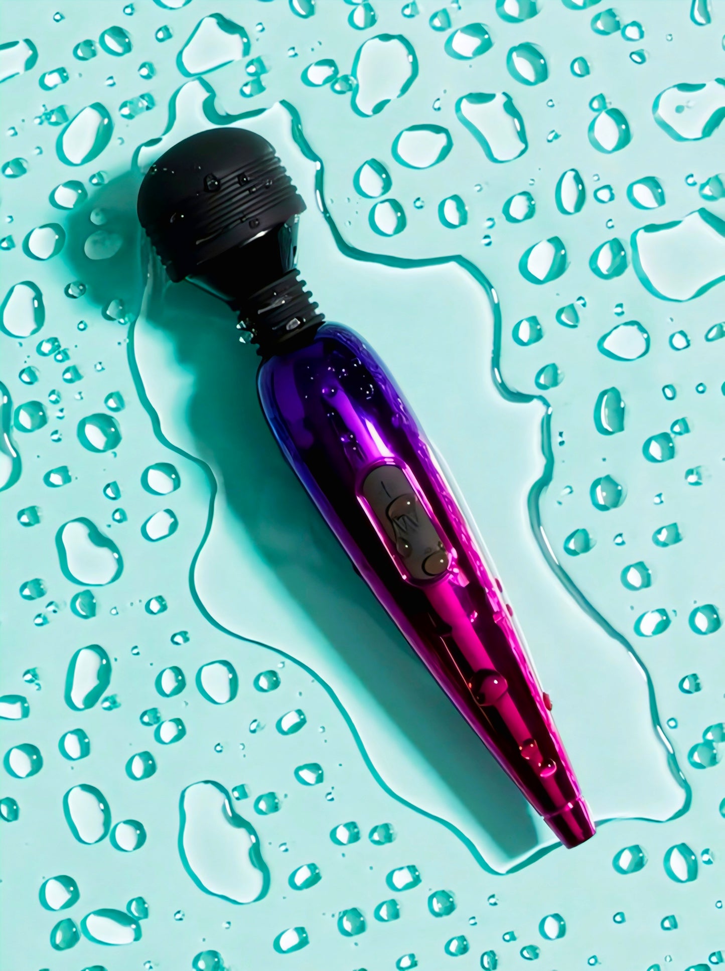 Lovehoney Deluxe Rechargeable Mini Metallic Massage Wand Vibrator