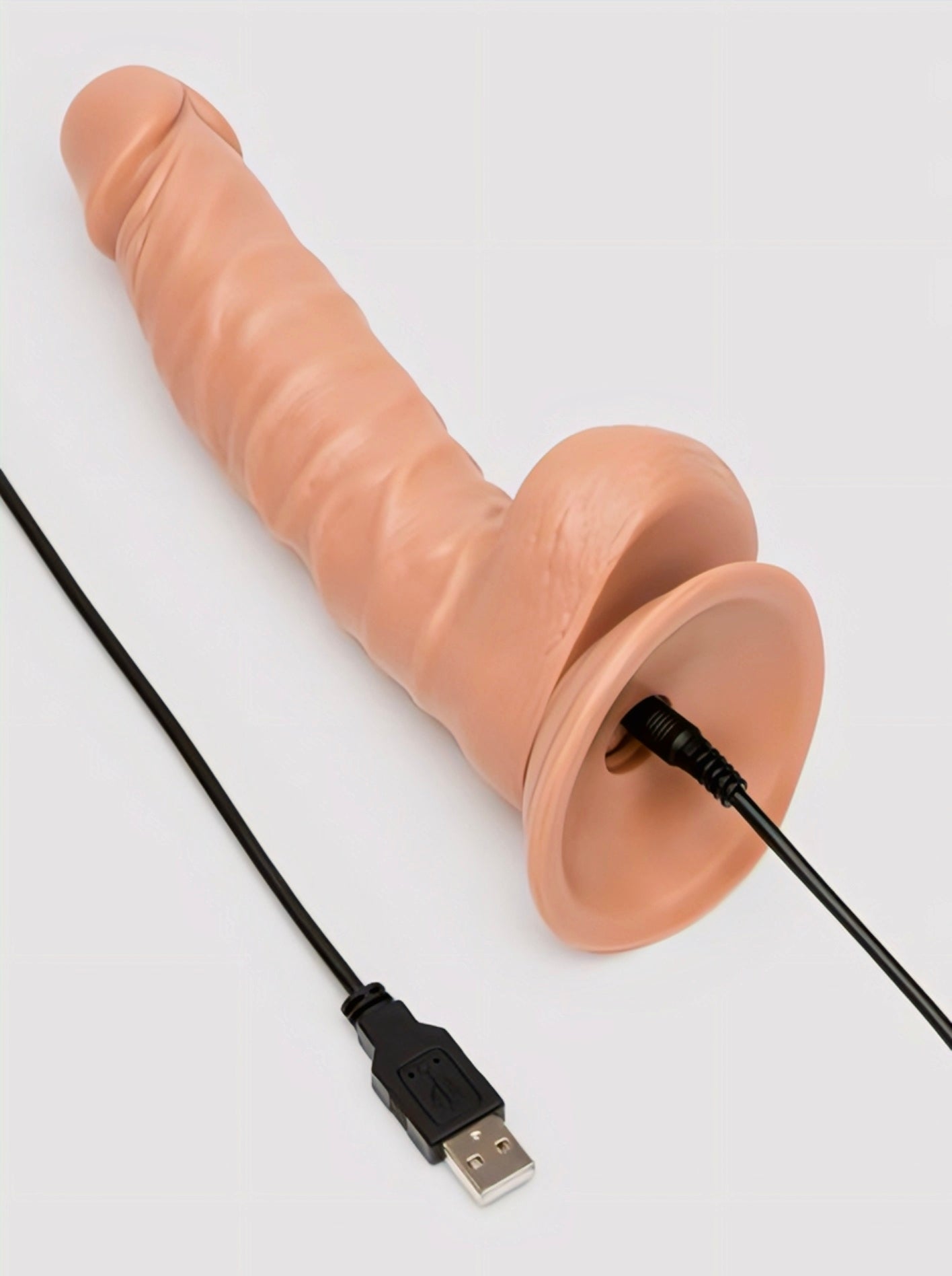 Lifelike Lover Classic Remote Control Rechargeable Realistic Dildo 8 Inch