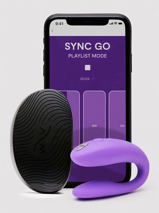 We-Vibe Sync Go App Controlled Rechargeable Clitoral and G-Spot Vibrator