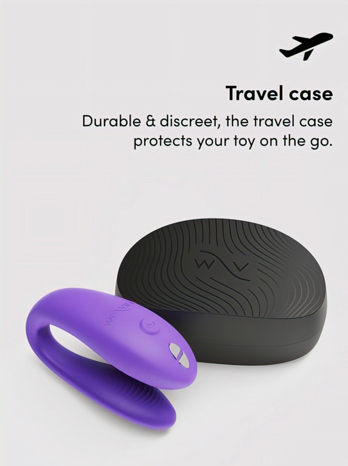 We-Vibe Sync Go App Controlled Rechargeable Clitoral and G-Spot Vibrator