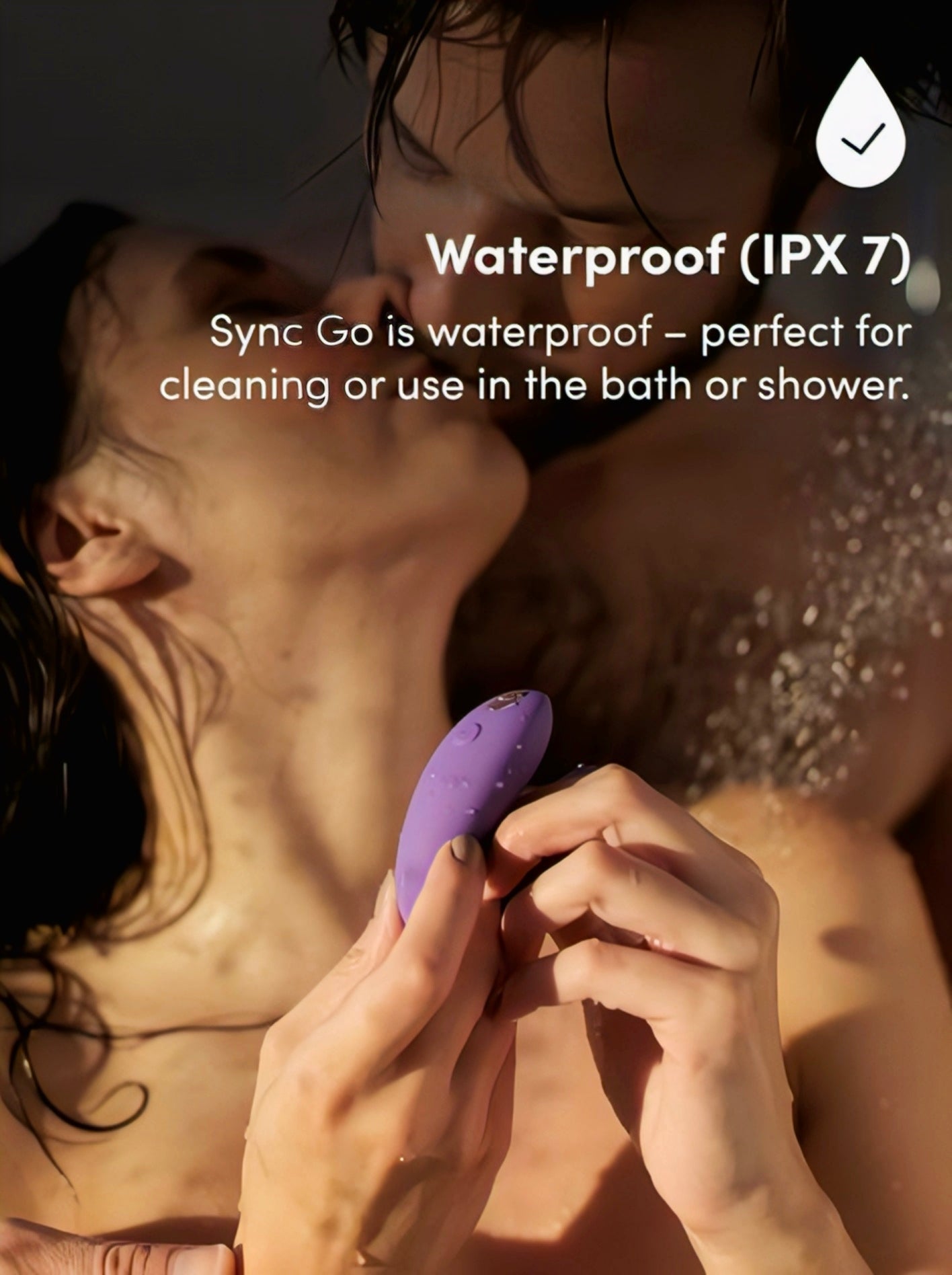 We-Vibe Sync Go App Controlled Rechargeable Clitoral and G-Spot Vibrator