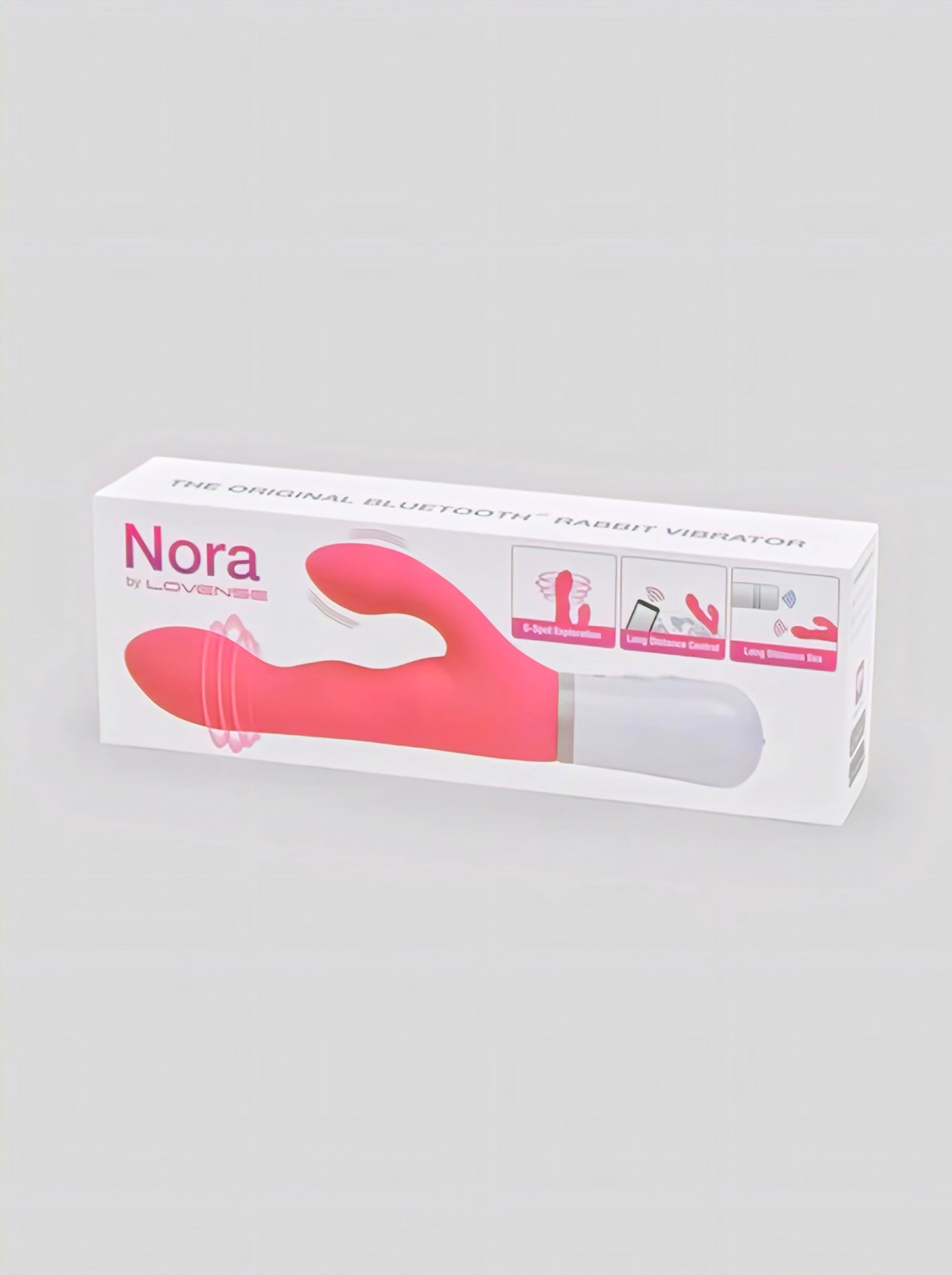 Nora App Controlled Rechargeable Rotating Rabbit Vibrator
